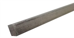 Rustfri Firkantstål 12 x 12 mm. L = 0,25 Meter AISI 304